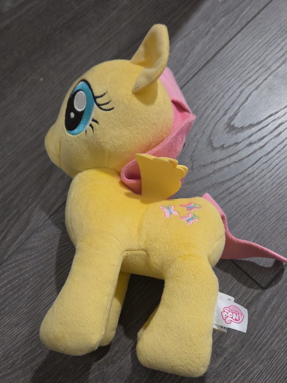 My Little Pony Lovey Security 2016 HASBRO-13 Inch-yellie Pink Butterfly Wings